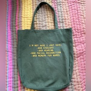 Fashion Brand Company Tote - I’m not rude
